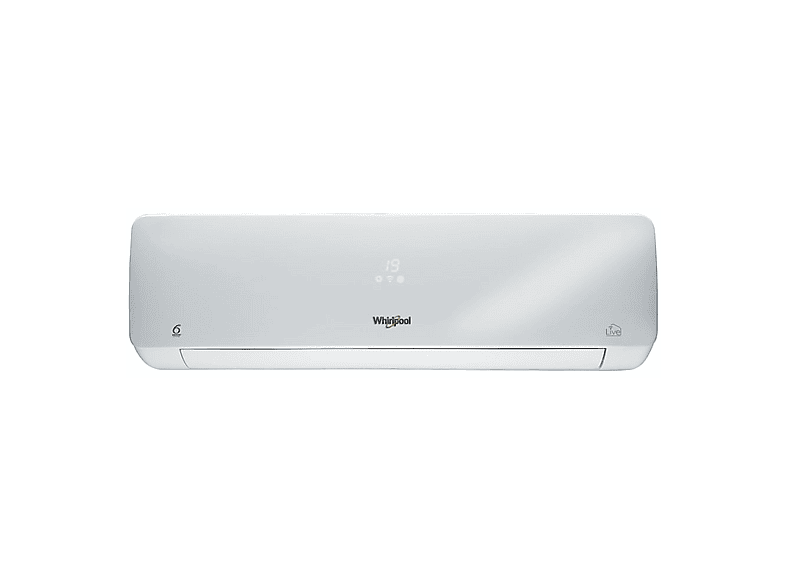 Split 1x1 - WHIRLPOOL SPIW312A2WF, 12000 fg/h, Función Inverter, Blanco