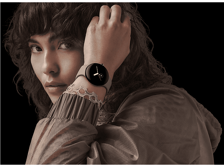Smartwatch - GOOGLE Pixel Watch, S/L, Acero inoxidable, Gold — foto 5