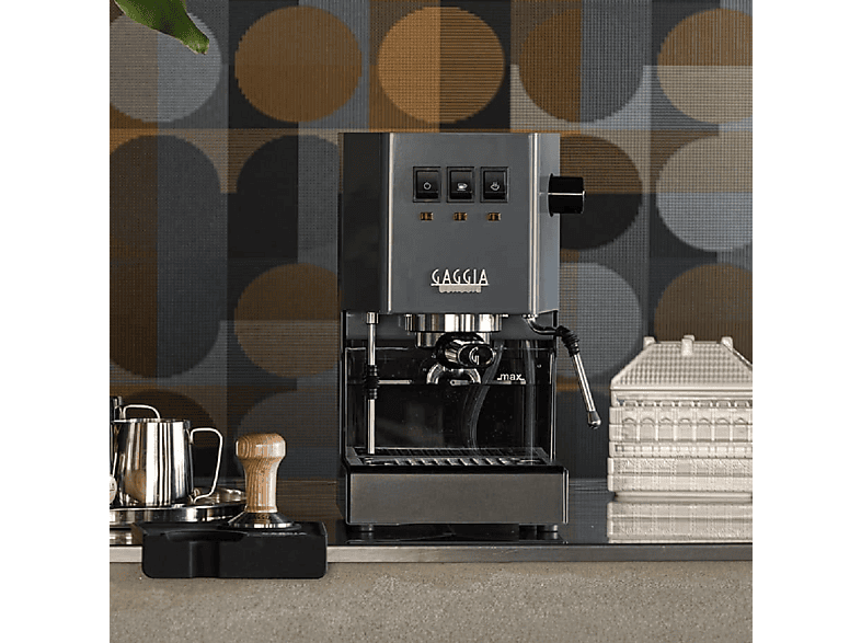 Cafetera express - GAGGIA E24, 15 bar, 1200 W, 2 tazas, Gris — foto 4