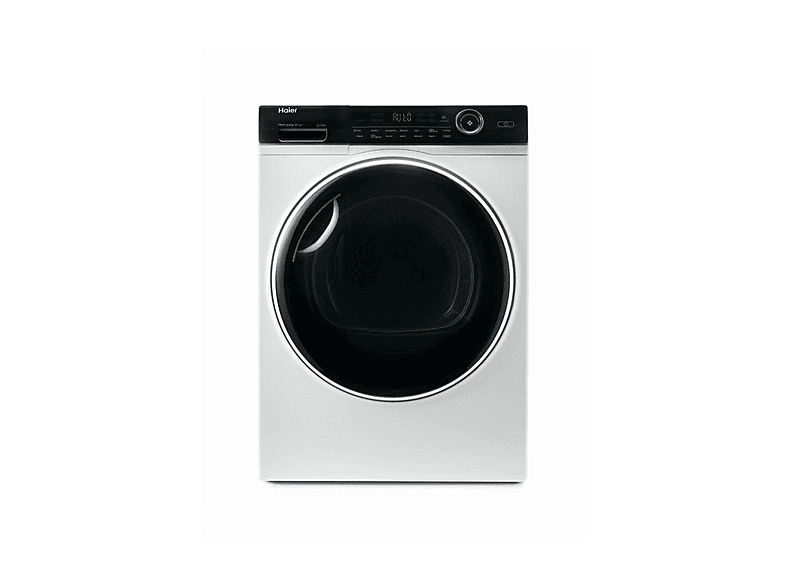Secadora bomba de calor - HAIER I-Pro Series 7 HD90-A3979, Bomba de calor, 9 kg, 14 programas, Blanco