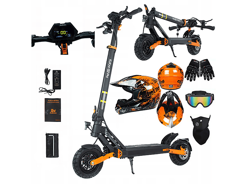 patinete electrico - KUKIRIN G2 Pro VMP, Pot. máx. 500 W, Carga máx. 120 kg, negro (Ref. 169029241)