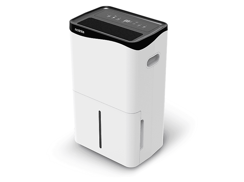 Deshumidificador - ROINTE Drypure pro, 5 l, 60 m², Blanco