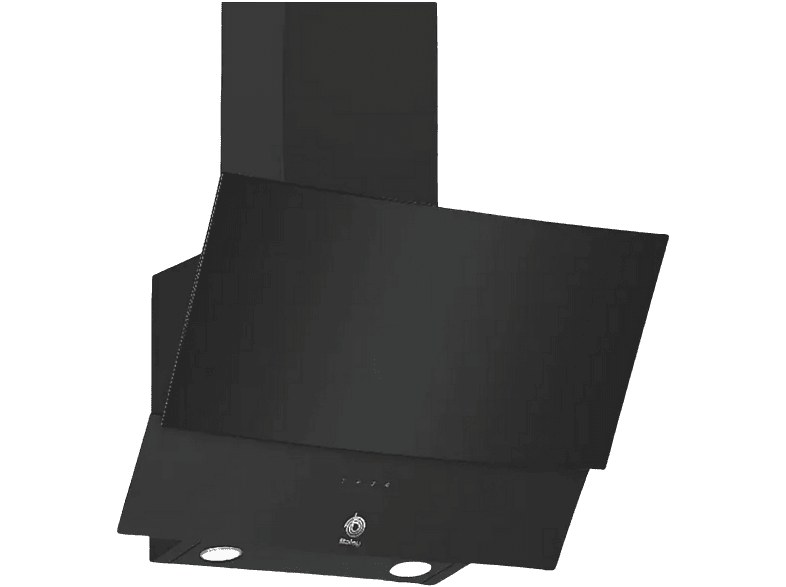 Campana decorativa - Balay 3BC565GN, 3 velocidades, 593 m³/h, 600 mm, Negro — foto 1