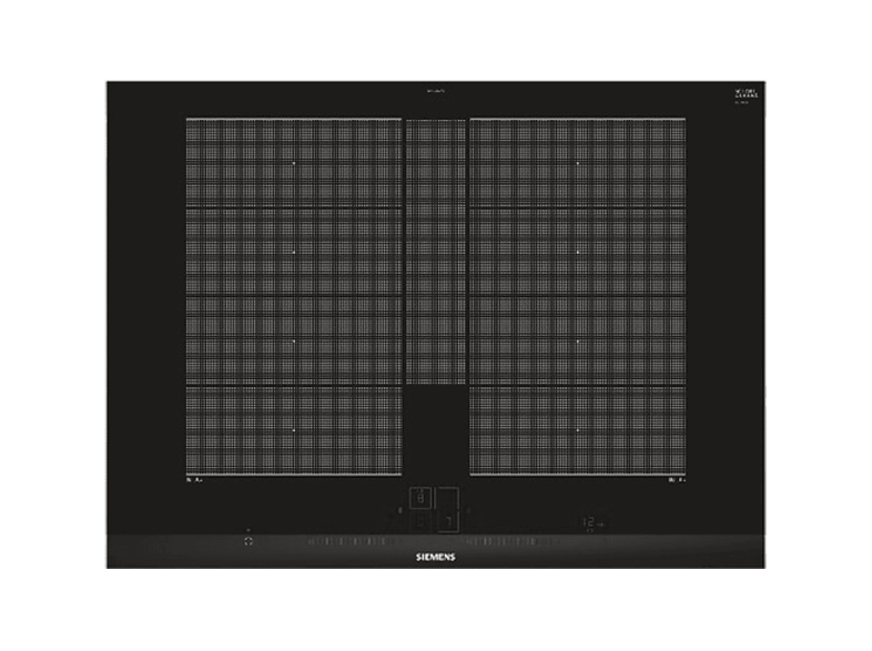 Placa inducción - Siemens EX 775 LYE4E iQ700, 2 zonas, Zona Flex, Power Move, Función Boost, 70 cm, Negro — foto 1